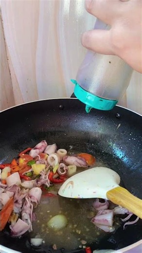 Tumis cumi asin simple | #food #cooking