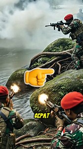 2.6M views · 61K reactions | Prajurit Baret Merah vs KKB‼️ #reels...