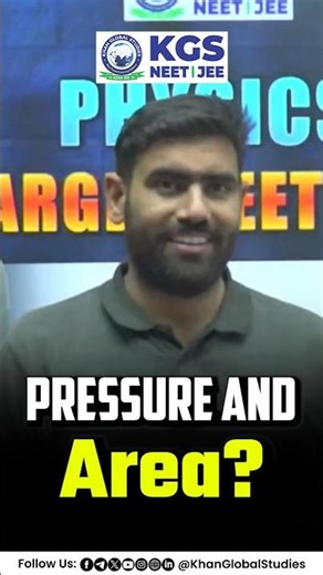 Pressure And Area ! 📚✨ #neet2026 #neet2026preparation #neetphysics #neet2026exams #kgsneethindi