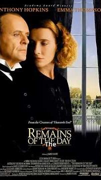 The Remains of the Day is a brilliant period drama about love, duty, and everything left unsaid.