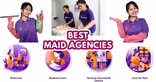 12 best maid agencies in Singapore to keep your house spick and span [Oct 2025 update]