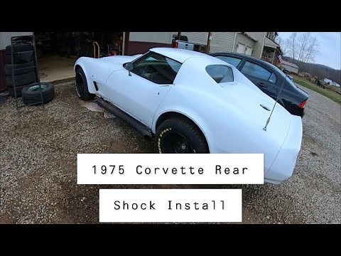 1975 C3 Corvette Rear Shock Install