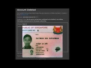 ROBLOX Voice Chat ban Fake ID