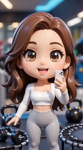 Cute anime chibi me ☺️