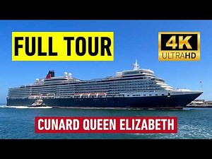 Cunard Queen Elizabeth Full Tour: QE cruise ship tour with Cunard Historian!