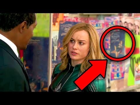 Captain Marvel (2019) Comic Book Easter Eggs & Timeline Explained!