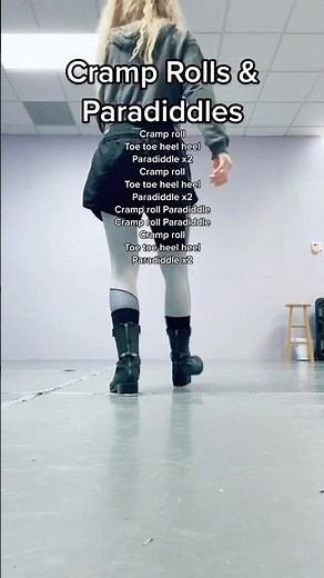 Tap Dance - Mini Tutorial - Cramp Rolls & Paradiddles - #SHORTS #dance #tap