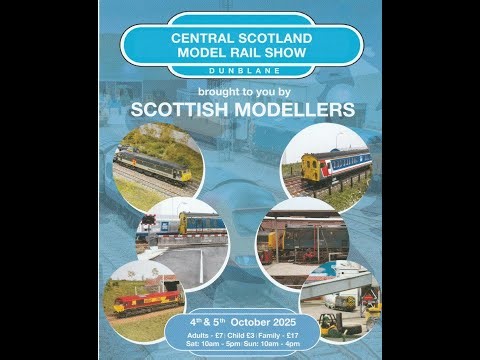 Central Scotland Model Rail Show, Dunblane, October 2025