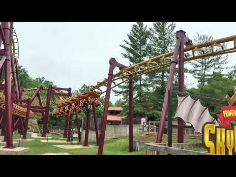 A walk around Six Flags America