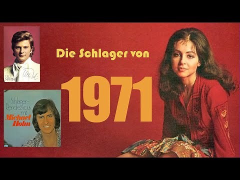 DEUTSCHE SCHLAGER DER 70ER - Die schlager von 1971