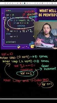 Nested Loop Solution || Python Quiz