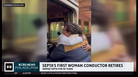 SEPTA’s first woman conductor retires after 40 years in Philadelphia
