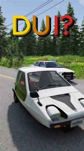 Driving In My Car 👍 - But Repost... 😭 #beamng #beamngdrive #funny #viral #subscribe