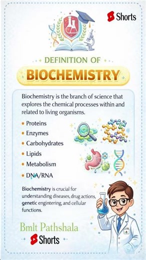 DEFINITION OF BIOCHEMISTRY || WHAT IS BIOCHEMISTRY || #mltstudents #mltips #biochemistry #technician