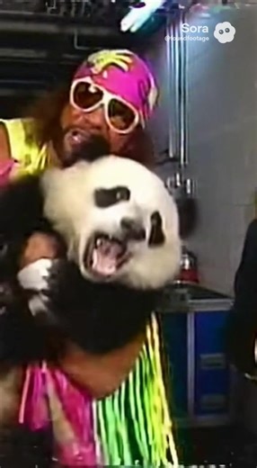 Vintage Wrestling Highlights: Randy Savage and Panda Bear