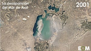 1.9K views · 72 reactions | La desaparición del mar de Aral es un hecho. La sobreexplotación de uno de los mares interiores más grande del mundo durante décadas ha acabado por dejarlo prácticamente seco. Así se ve su evolución  https://elordenmundial.com/mapas/la-desaparicion-del-mar-de-aral/ | El Orden Mundial - EOM | Facebook