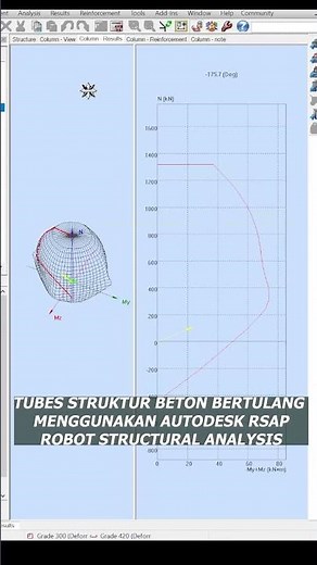 Desain Struktur Menggunakan Robot Structural Analysis #rsap #bim #struktur