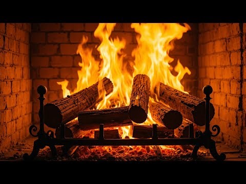 Relaxing Fireplace Ambience for Peaceful Sleep, Study and Quiet Evenings at Home