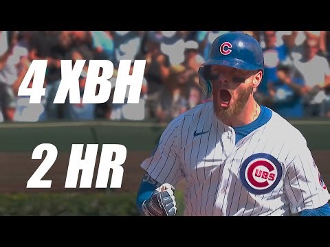 Michael Busch Records 4 Extra Base Hits with 2 Home Runs vs Cardinals!