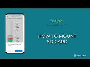 How to Mount SD Card - Xiaomi [Android 11 - MIUI 12]