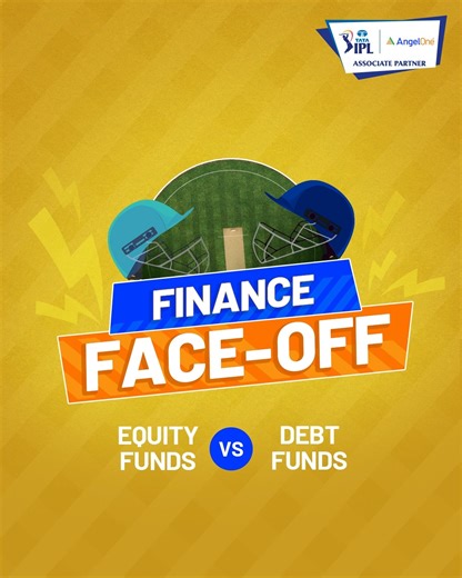 4.8M views · 5.4K reactions | Equity Funds for high returns or Debt Funds for stability – what suits you best? | Angel One | Facebook