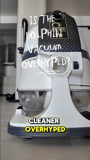 Dolphin vacuum test at home — is it magic or just hype? 🐬🧹 Our fav cleaning tool so far! #home
