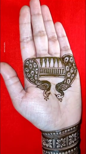 Peacock 🦚 #mehndi #peacockmehandidesign #mehndidesign #shortsfeed #shorts #bridal