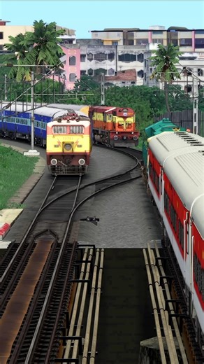 Train Simulator, WDG4D Loco Coupling BOXN Freight Wagon, Train Games#traingame#trainsim