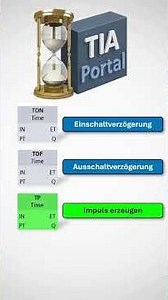 IEC-Zeitfunktionen einer SPS einfach erklärt ⏱️ | TON, TOF, TP & TONR (TIA Portal)