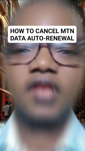 4.7K views · 90 reactions | Here you learn how to cancel MTN DATA autorenewal. #phone #code #network #data | Adesina Sanjo Ogunrinu | Facebook