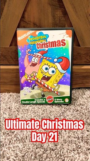SpongeBob Christmas DVD Unboxing 🎄