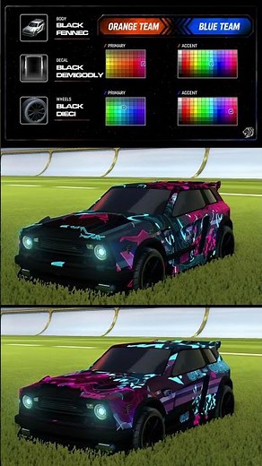 Clean Fennec Design Rocket League #rocketleague #shorts