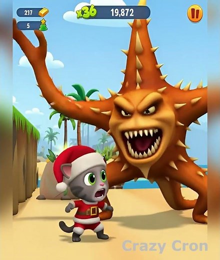 Funny Fails Talking Tom Gold Run #shorts