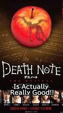 The DEATH NOTE Musical Is Surprisingly Great! #deathnote #anime