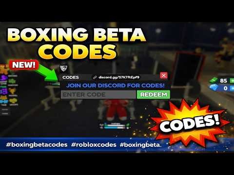Boxing Beta Codes (2026) | Roblox