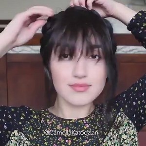 42K views · 1.3K reactions | Creating bangs with your own hair? What..!? ☺️ By: @cameliakatoozian | Hair Love | Facebook