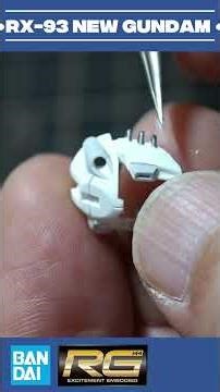 [1/3] #BANDAI #RG #RX-93 #Nu #Gundam – Inner Frame Painting & Assembly