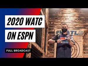 World Axe Throwing Championship 2020 (ESPN Full Broadcast)