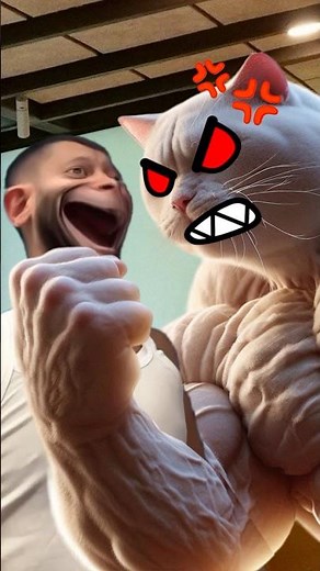 Tom sings cat build super muscle body after got his tail crushed