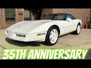 1988 Chevrolet Corvette - 35th Anniversary Edition - SOLD