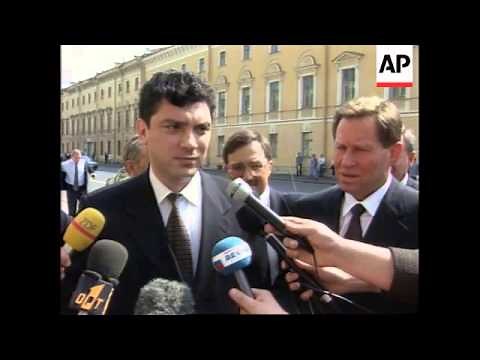 Russia - Yeltsin praised for attending Tsar burial