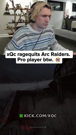 13K views · 30 reactions | xQc ragequits Arc Raiders. Pro Player btw  #xqc | XqcLive | Facebook