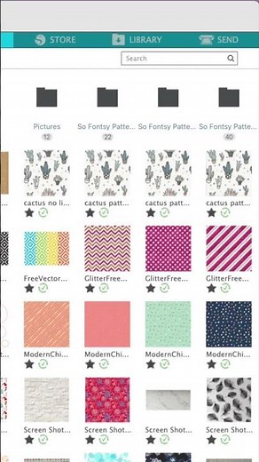 Mind blown! 🤯 Add Digital Patterns + backgrounds to #SilhouetteStudio to fill shapes #shorts #howto