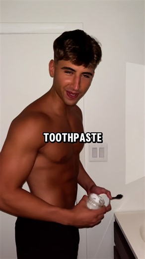 Dominic Matas | Testosterone Coach on Instagram: "The only toothpaste I use👇 Toothpaste is loaded with crap chemicals and elements that not only lower your hormones and testosterone but also affect your brain. The only things I use are baking soda because it helps clean the plaque well. And coconut oil because it is antibacterial and will keep your gums healthy and clean. This replacement is way healthier and keeps your teeth nice and white 🦷 #healthtips #testosterone #testosteronebooster #hyg