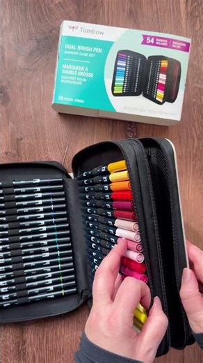 The perfect companion for your marker collection 😍 #tombow #markers