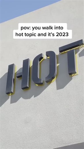 33K views · 640 reactions | pov u walk into hot topic and it's 2023  https://hottopic.me/3R9fReM | Hot Topic | Facebook