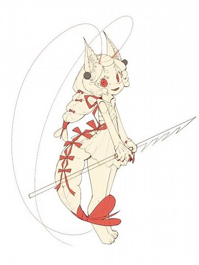 How to draw a standing Sweet Catfish？