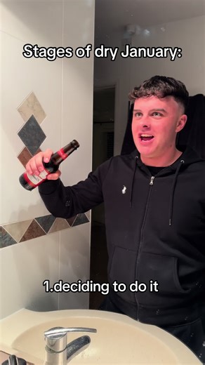 Dry January Struggles: Comedy Sketch on Alcohol Withdrawal