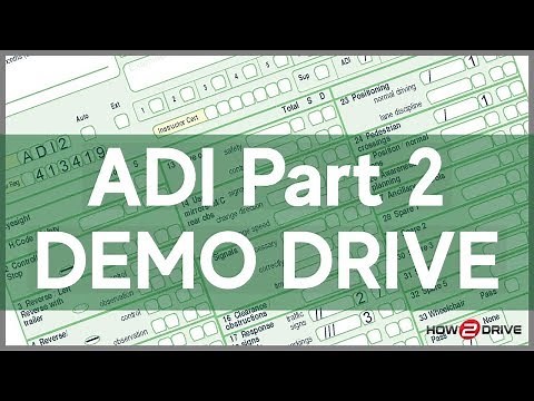 ADI Part 2 Demonstration Drive