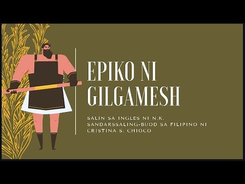 Video Lesson Grade 10- Epiko ni Gilgamesh (F10PB-Ie-f-65)